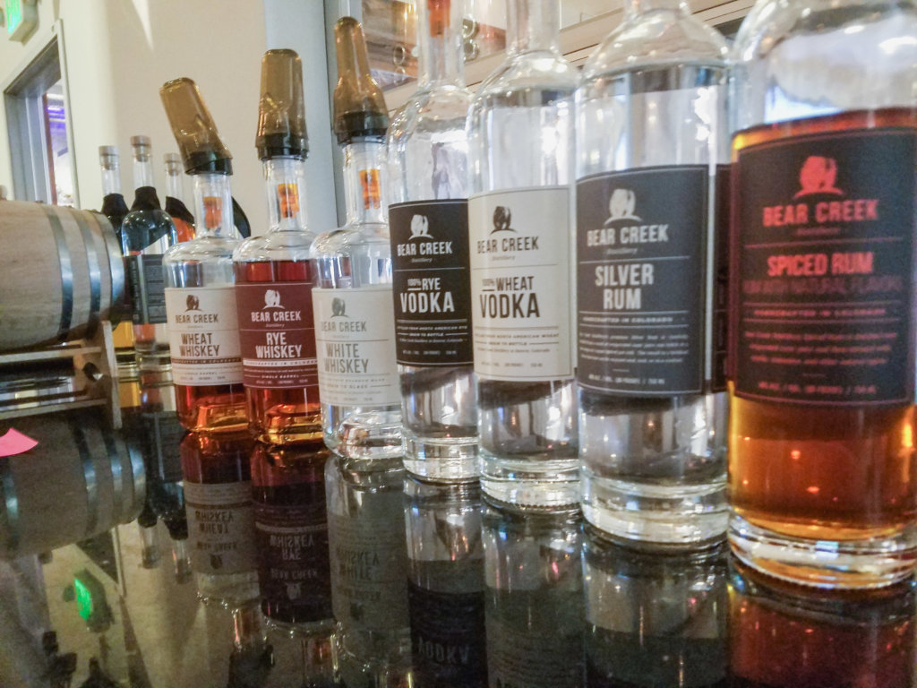 Bear Creek Distillery Whiskey Tasting Room Heaven