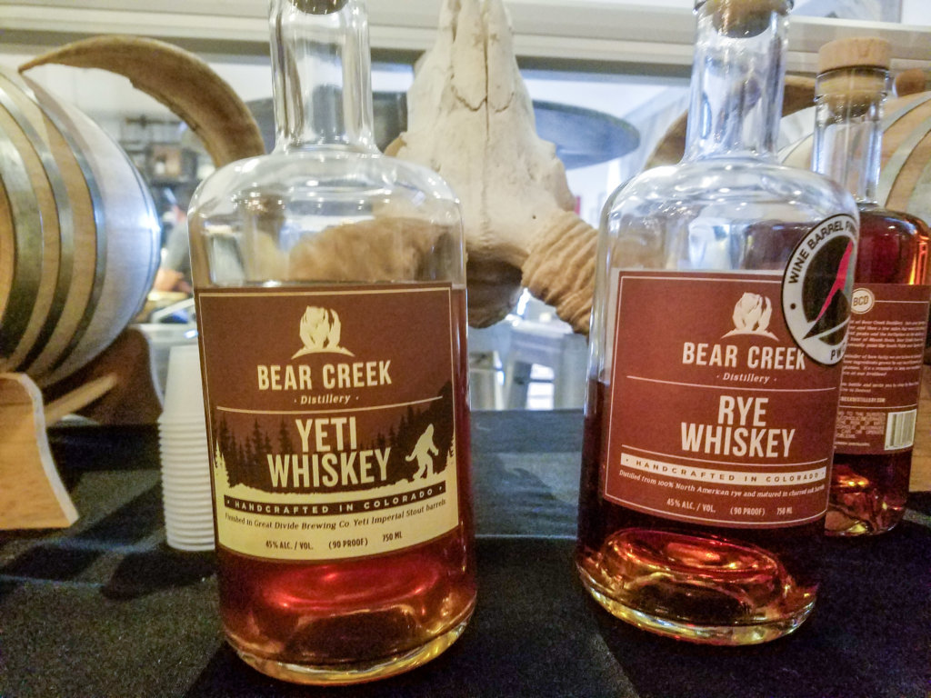 Bear Creek Distillery Whiskey Tasting Room Heaven